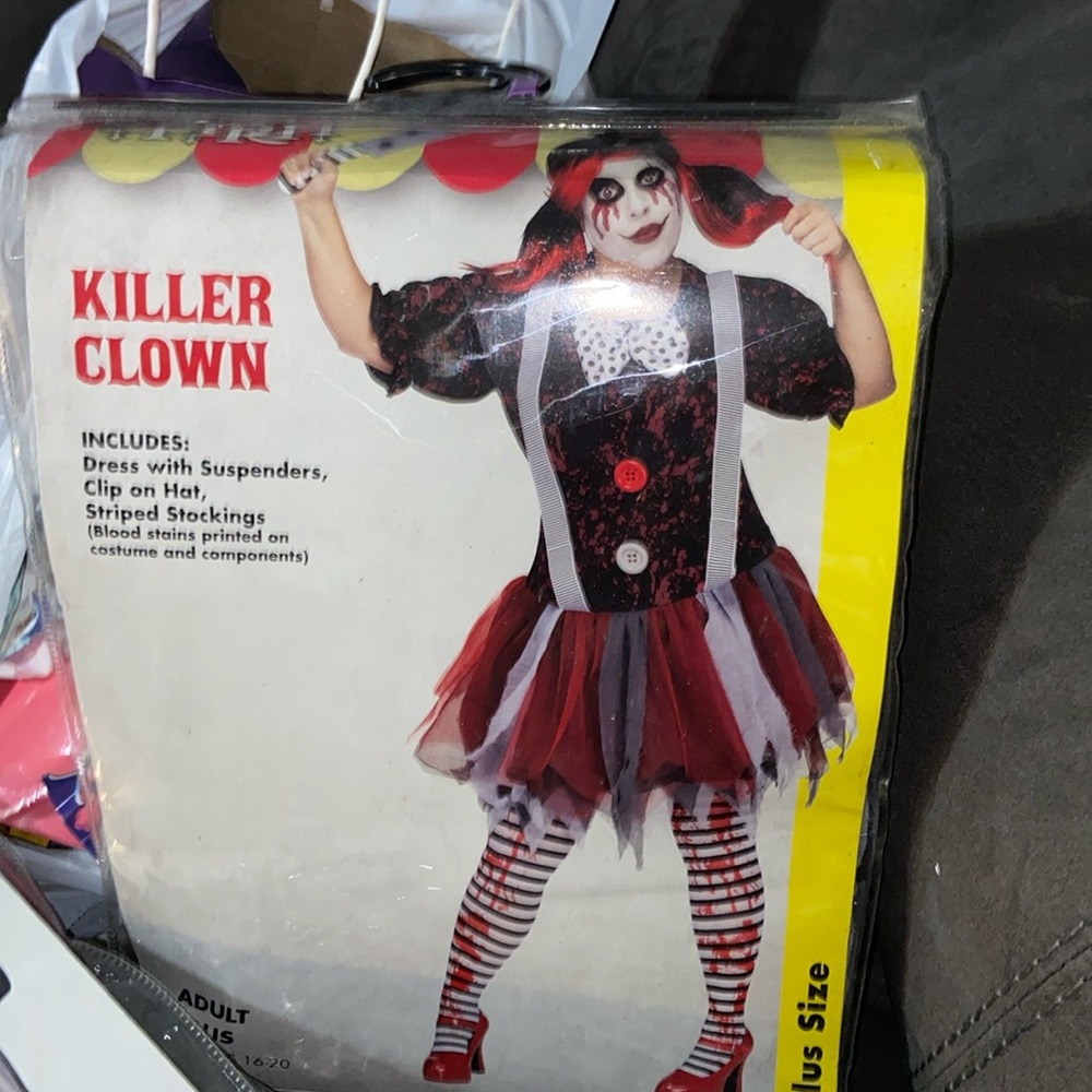 Killer Clown Halloween Costume 🎃